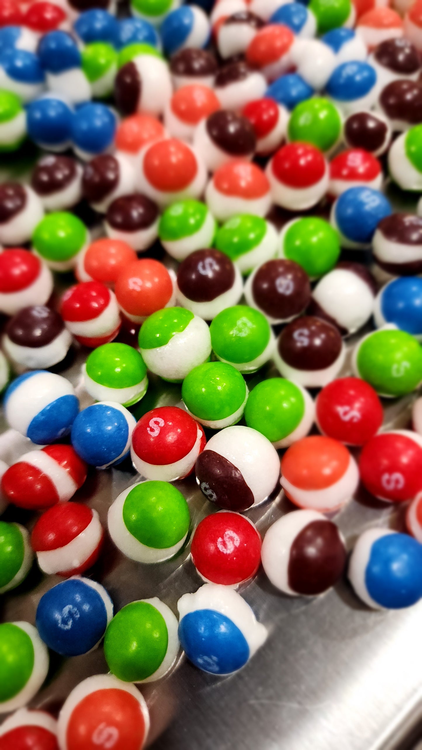 Berry Rainbow Puffs