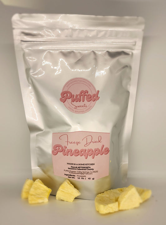 Freeze Dried Pineapple